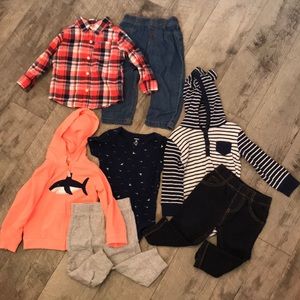Carters baby boy toddler boy outfit sets 18 months